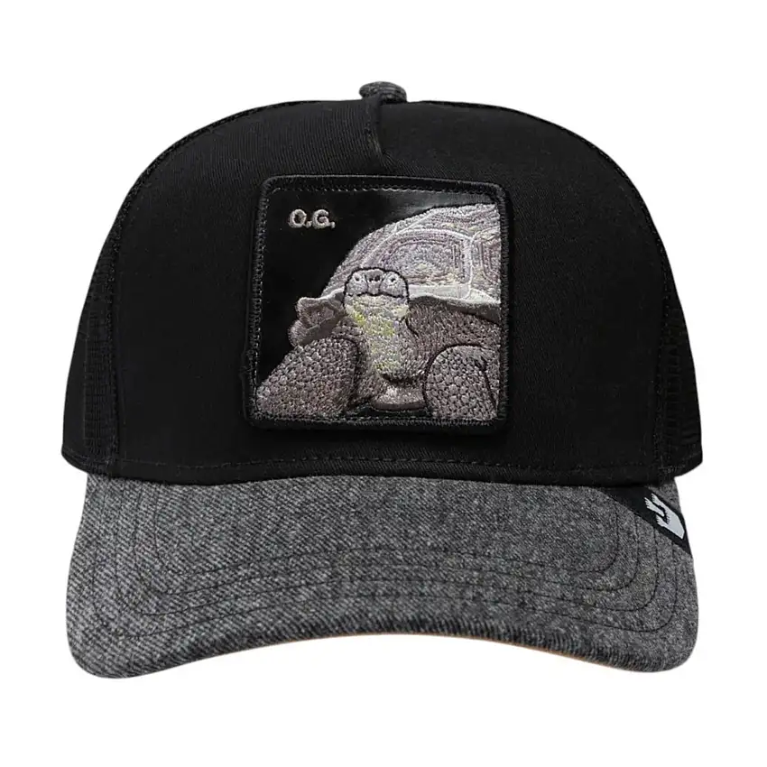 Goorin Bros. Cappellino Trucker Cap Denim Collection 'OG Tortoise' Nero Unisex