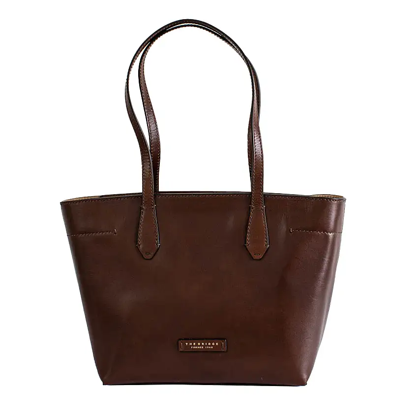 The Bridge Guelfa Shopping Bag Marrone Donna