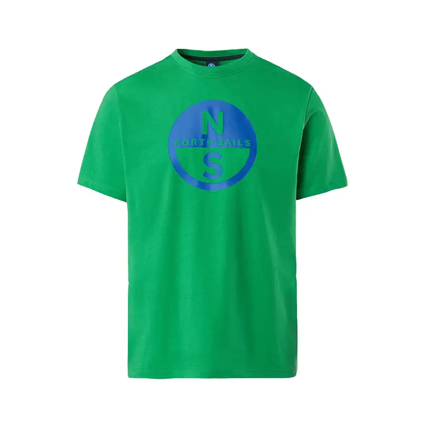 North Sails T-shirt maglia maglietta 692972 BASIC Big Logo 0460