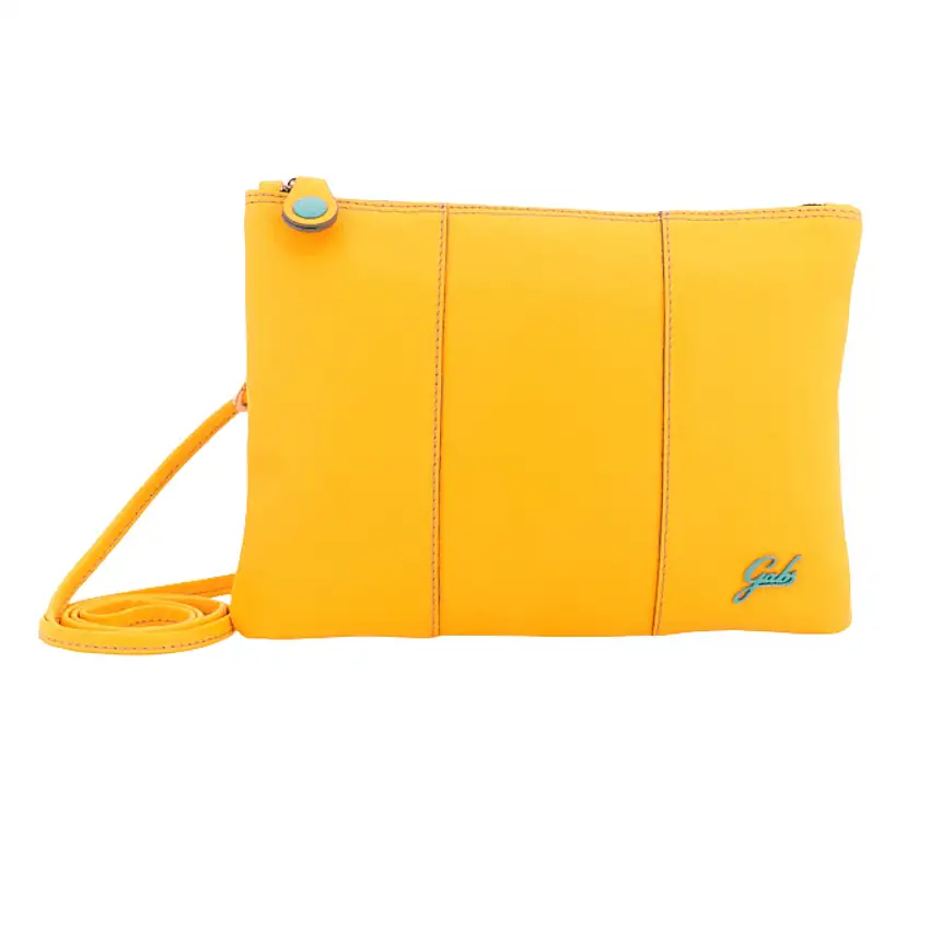Gabs Borsa Pochette Beyonce M Tracolla in Pelle Logo azzurro ORZO