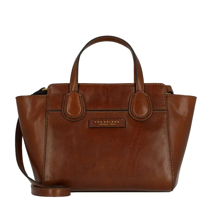 The Bridge Mini Shopper in Pelle Donna con Tracolla Sottile