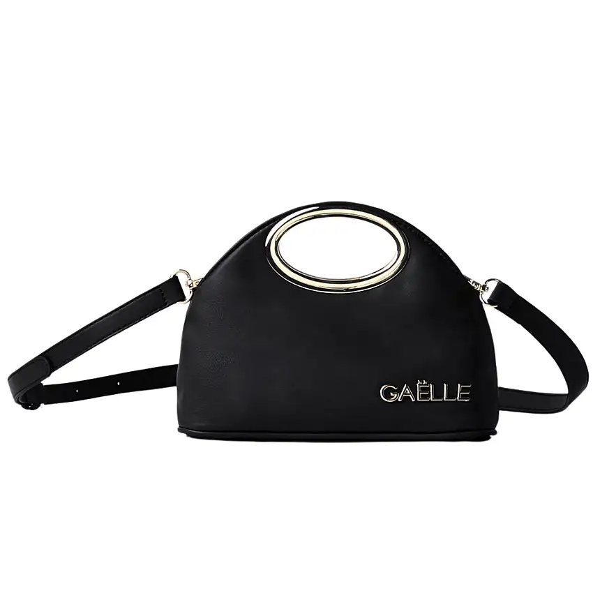 Gaelle Borsetta donna borsa pochette MINI HAND BAG CON LOGO IN METALLO