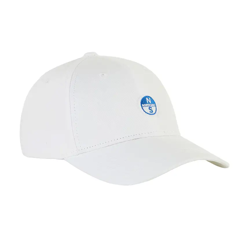 North Sails Cappello Baseball Trucker Cap cotone biologico bianco 623260 0101