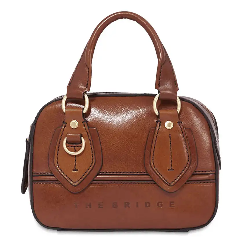 The Bridge Borsa a Mano Mini Bowling in Pelle Donna