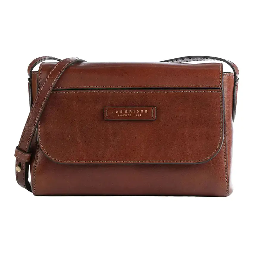 The Bridge Borsa Tracolla Media in Pelle per Donna