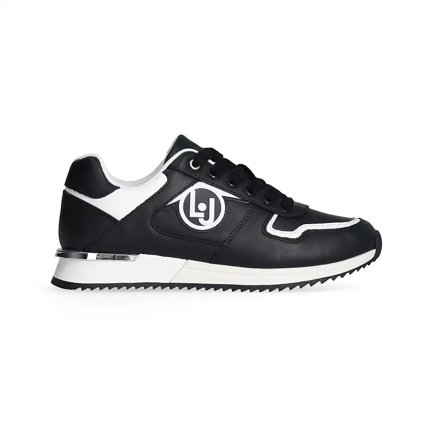 Liu Jo Scarpe Rosy 905 Sneakers bianco nero pelle