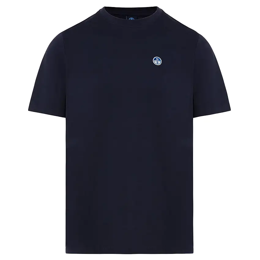 North Sails T-shirt maglia maglietta logo bollo navy 692970 0802