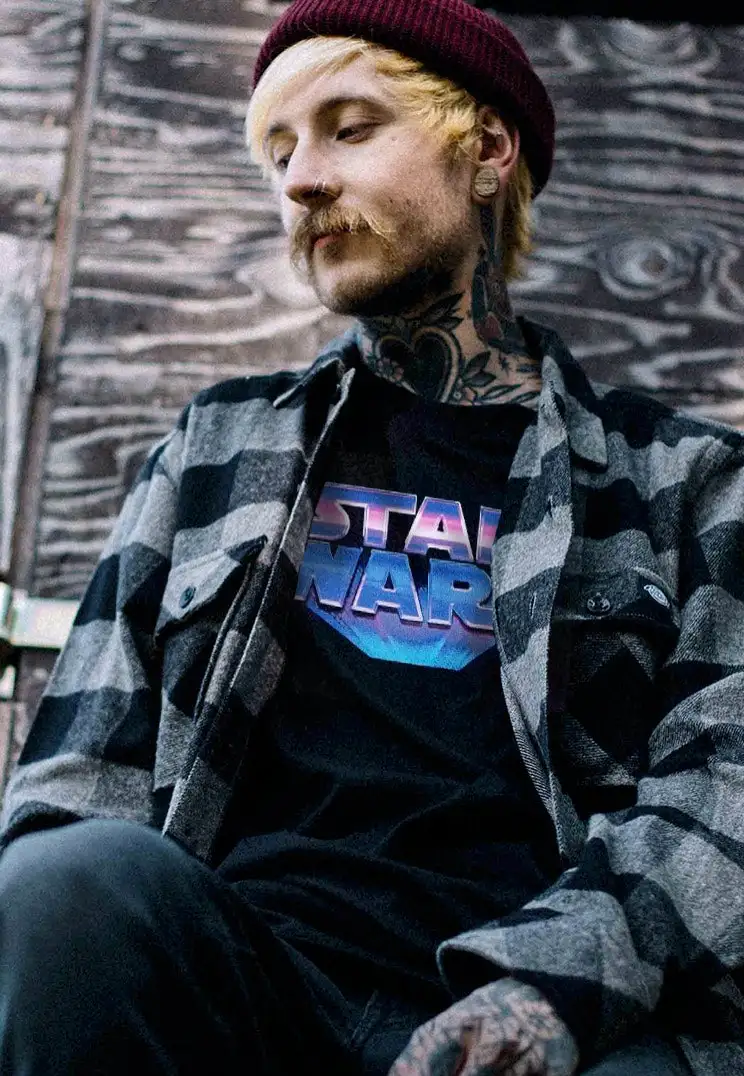 Star Wars - 80's Logo - T-Shirt