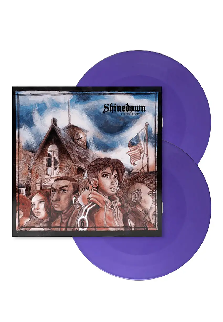 Shinedown - Us And Them Purple - Colored 2 Vinyl