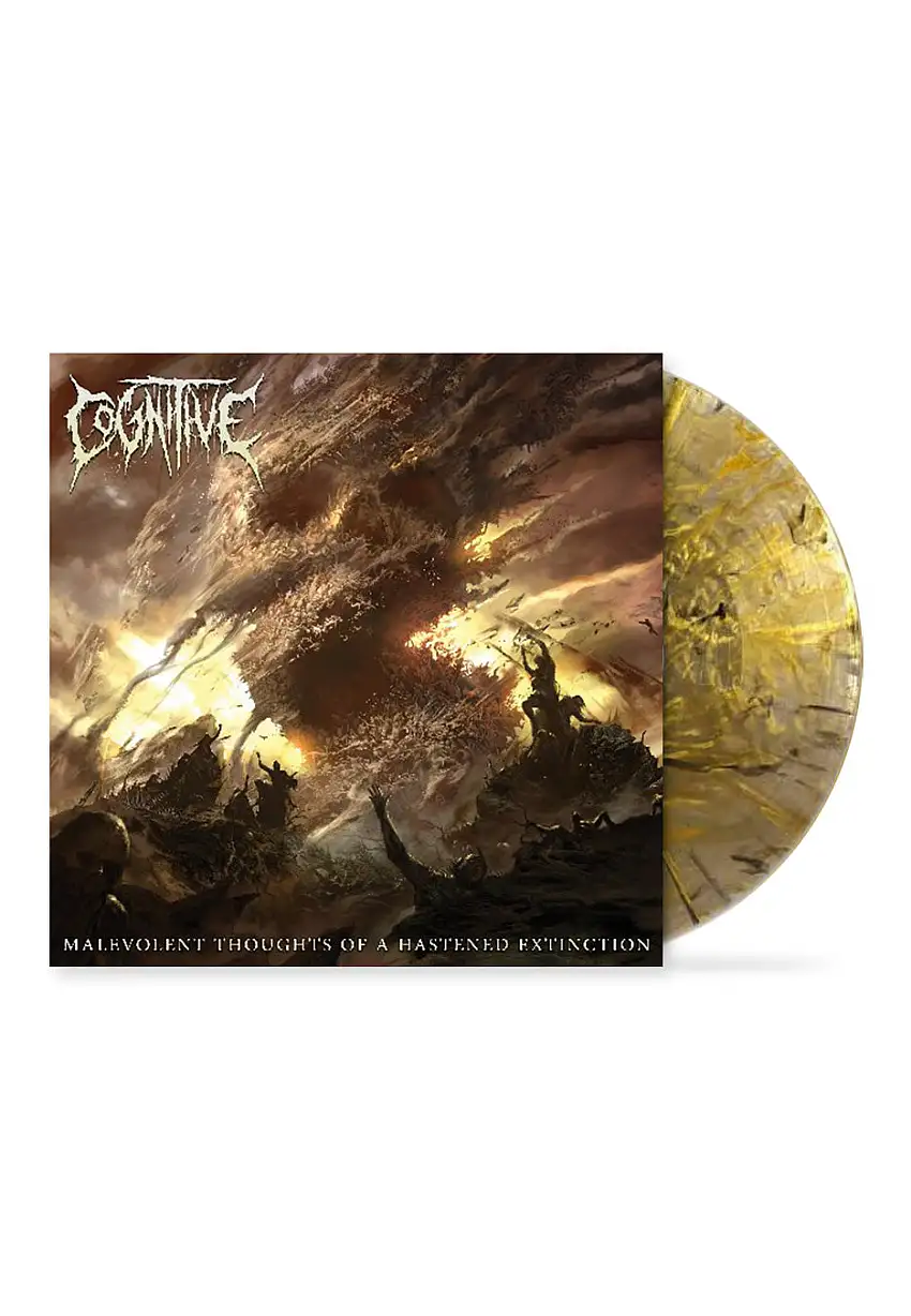 Cognitive - Malevolent Thoughts Of A Hastened Extinction Gold Flake - Colored Vinyl