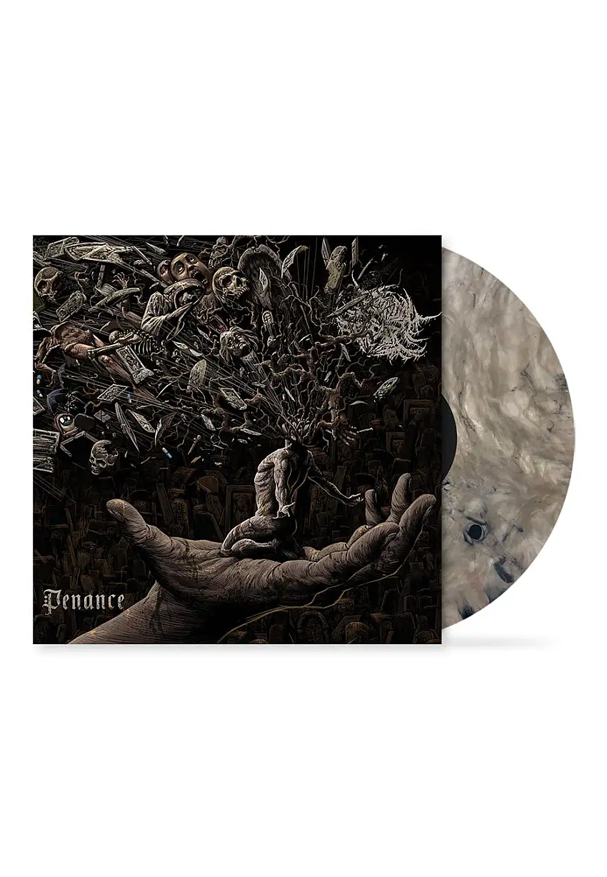 Bound In Fear - Penance Grey/Black - Marbled Vinyl