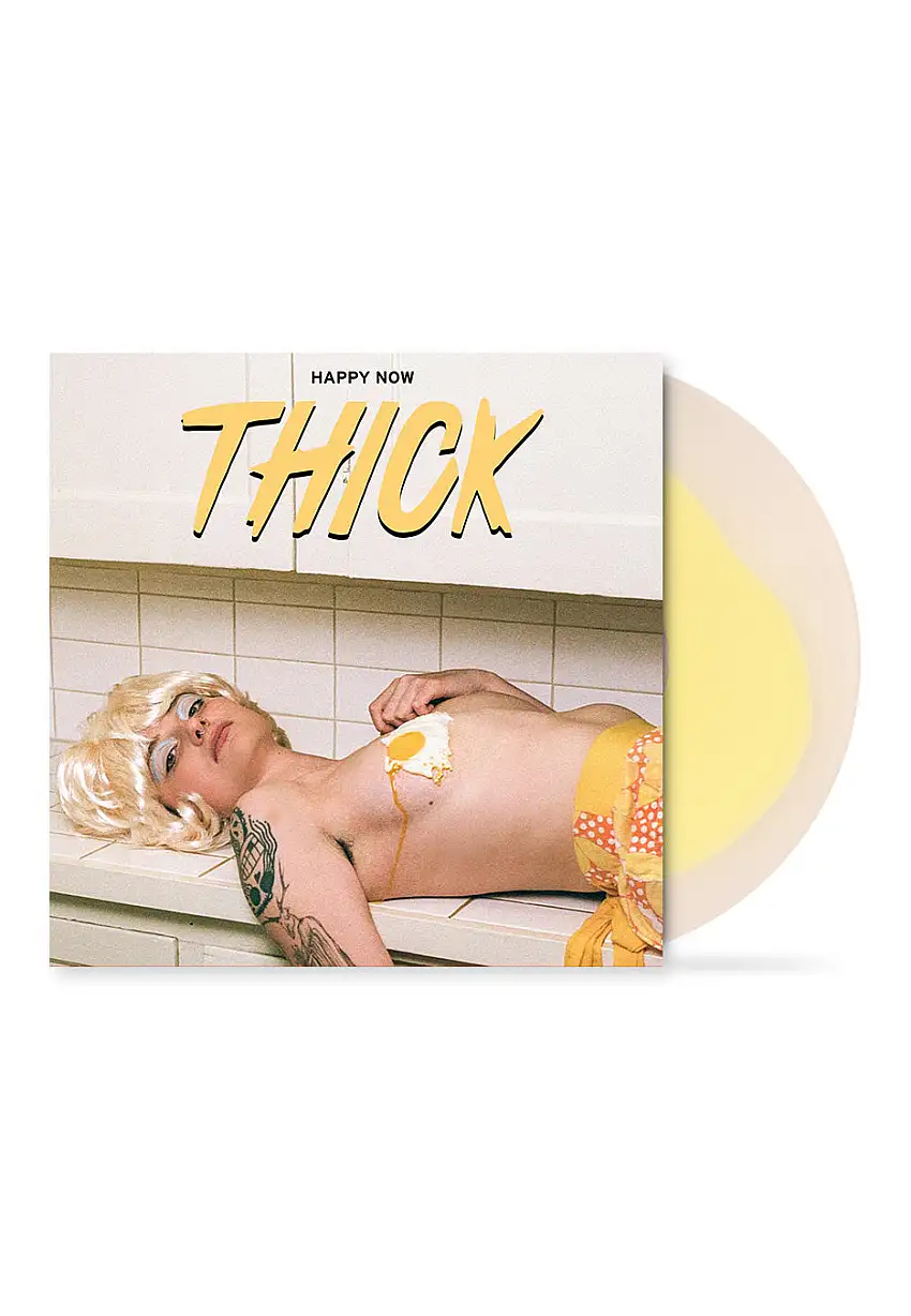 Thick - Happy Now Ltd. Milky Clear and Yellow - Colored Vinyl