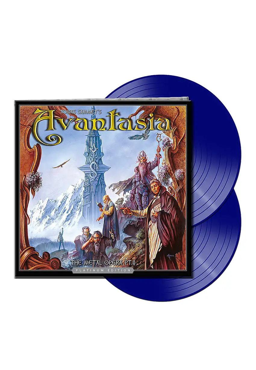 Avantasia - The Metal Opera Pt. II (Platinum Edition) Ltd. Midnight Blue - Colored 2 Vinyl