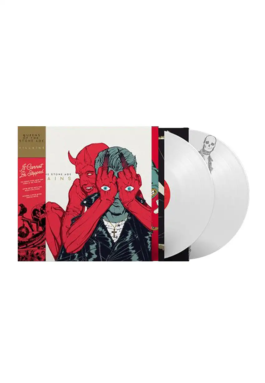 Queens Of The Stone Age - Villains Opaque White - Colored 2 Vinyl