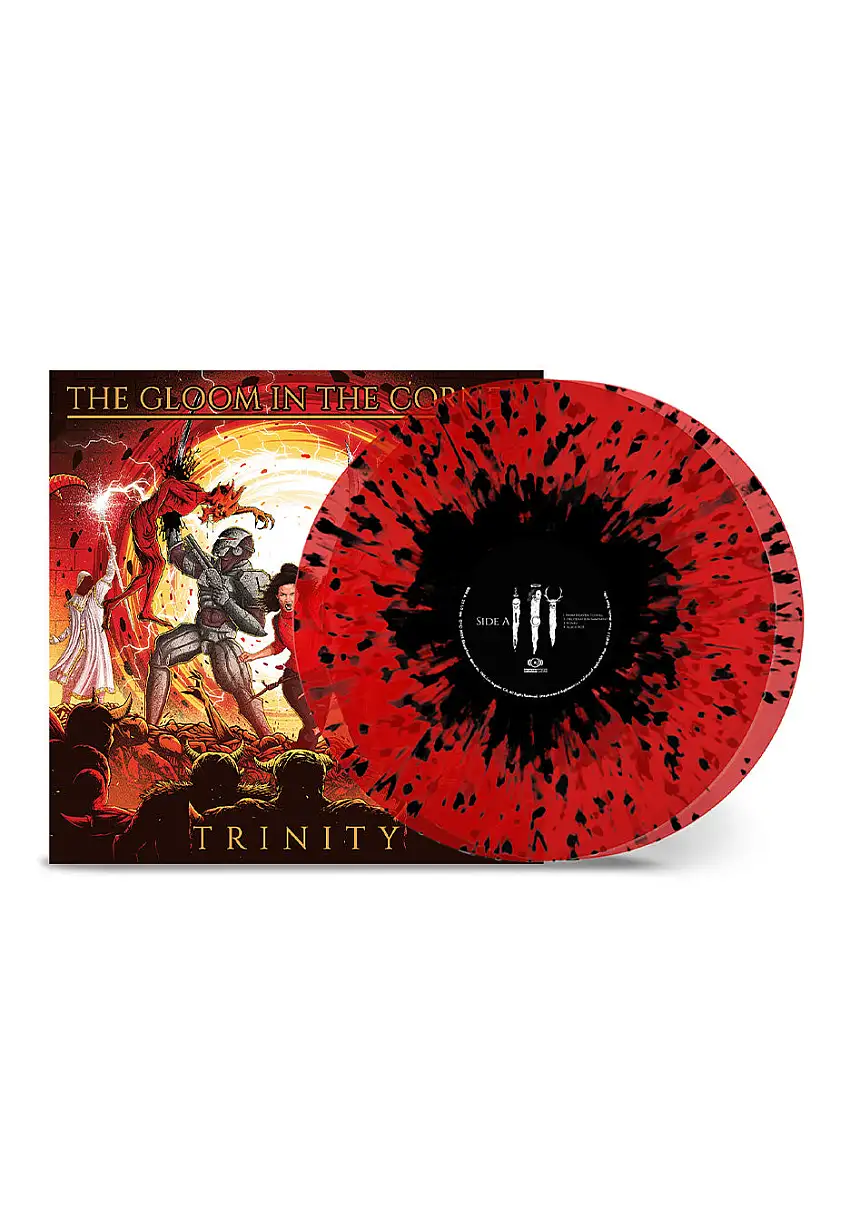 The Gloom In The Corner - Trinity Ltd. Transparent Red/Black - Splattered 2 Vinyl