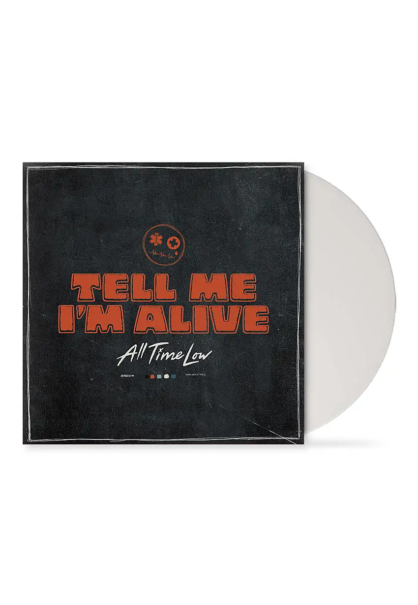 All Time Low - Tell Me I'm Alive White - Colored Vinyl