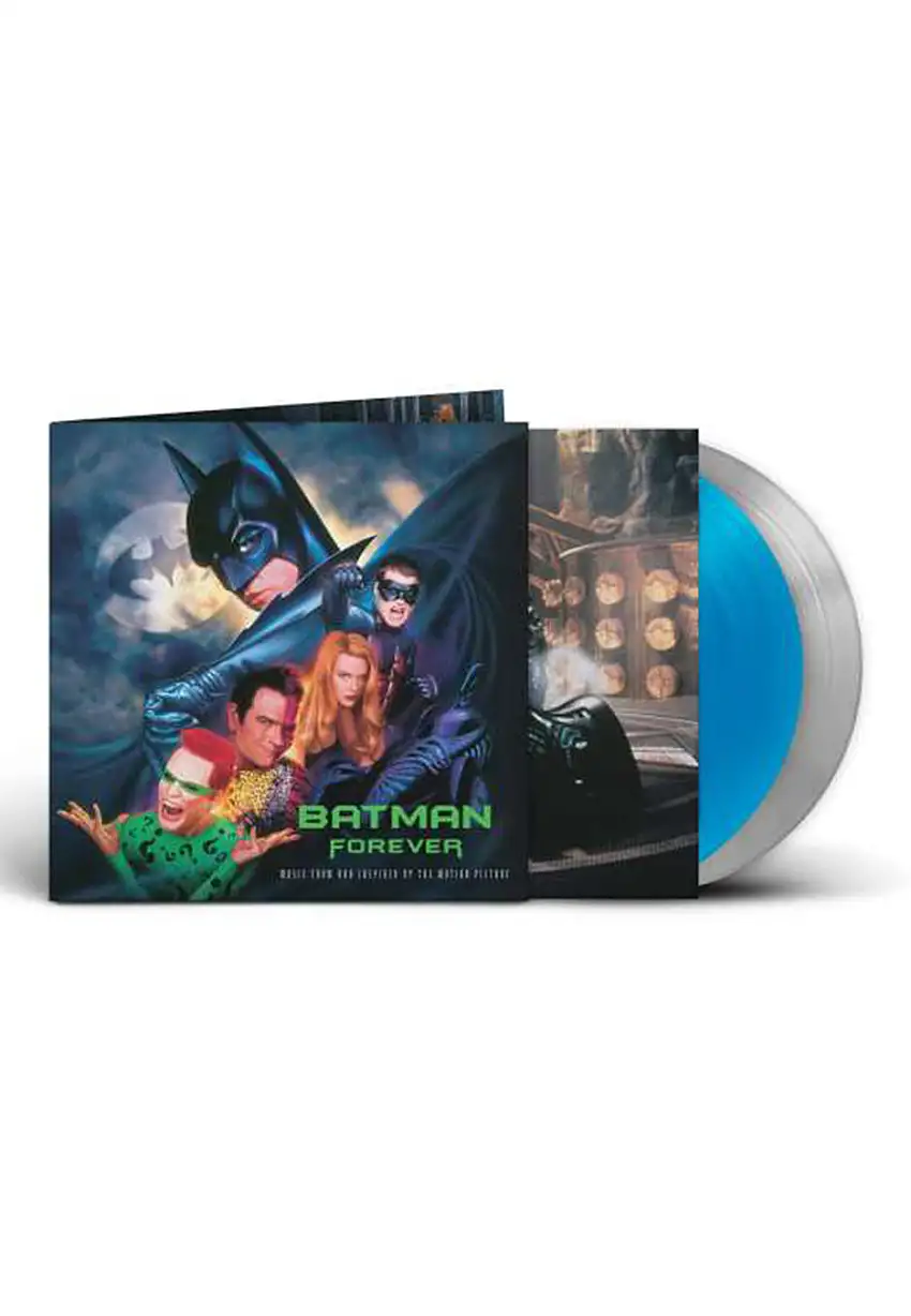 Batman - Batman Forever OST Ltd. Blue & Silver - Colored 2 Vinyl
