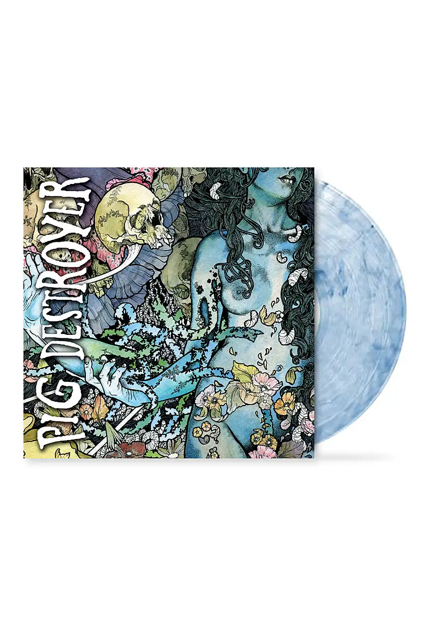 Pig Destroyer - Phantom Limb Clear w/ Blue - Marbled Vinyl