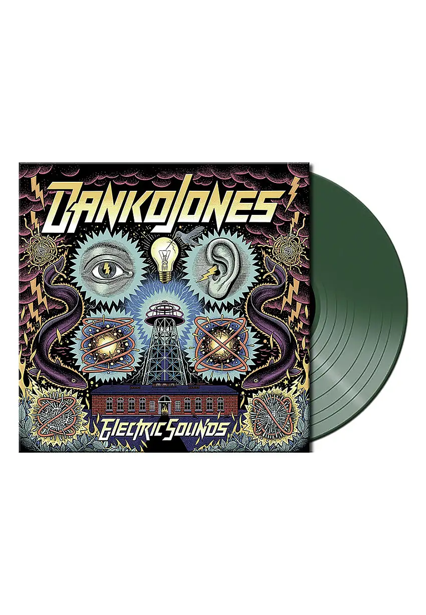 Danko Jones - Electric Sounds Ltd. Dark Green - Colored Vinyl