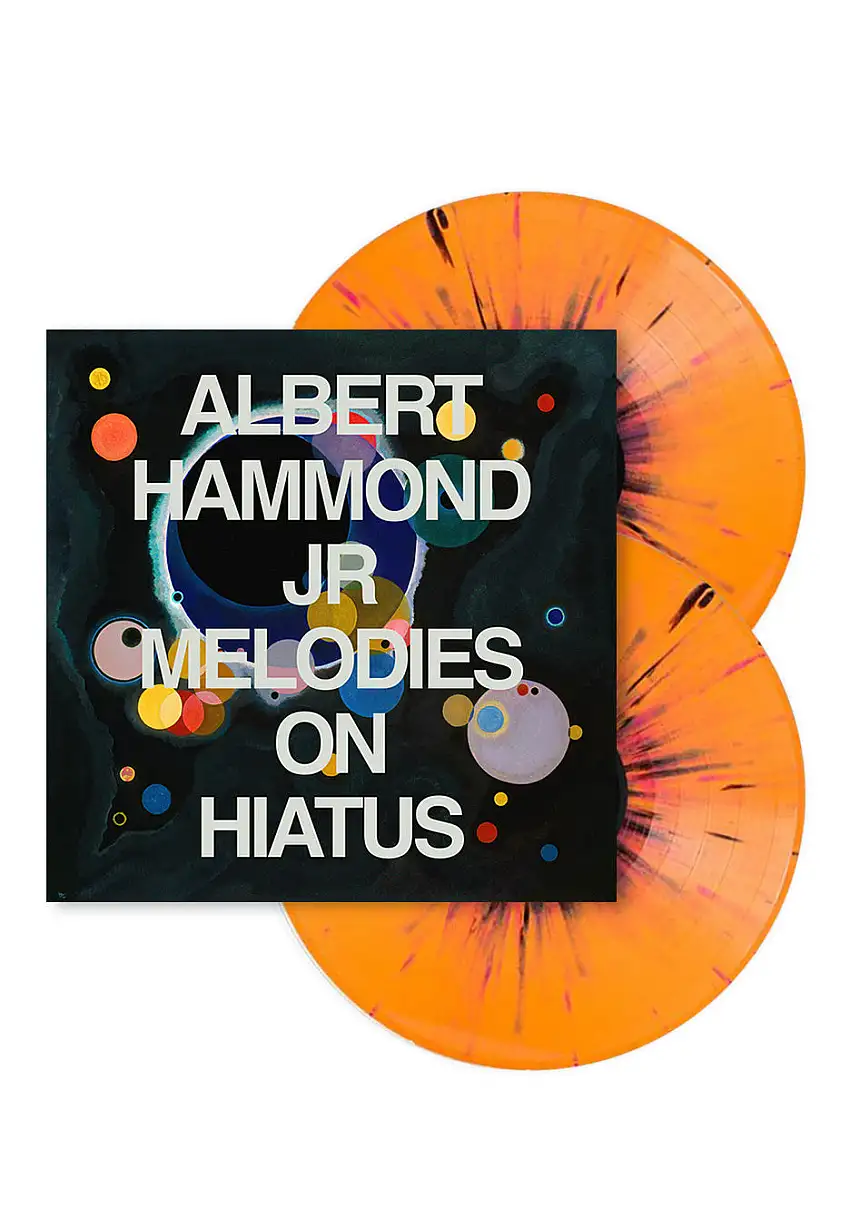 Albert Hammond Jr. - Melodies On Hiatus Orange w/ Black/Red - Splattered 2 Vinyl