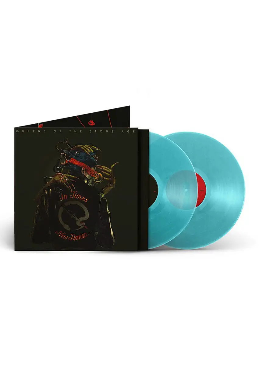 Queens Of The Stone Age - In Times New Roman... Ltd. Blue - Colored 2 Vinyl