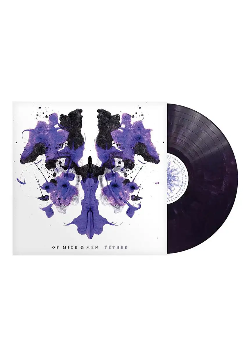 Of Mice & Men - Tether Ltd. Purple/Black - Marbled Vinyl