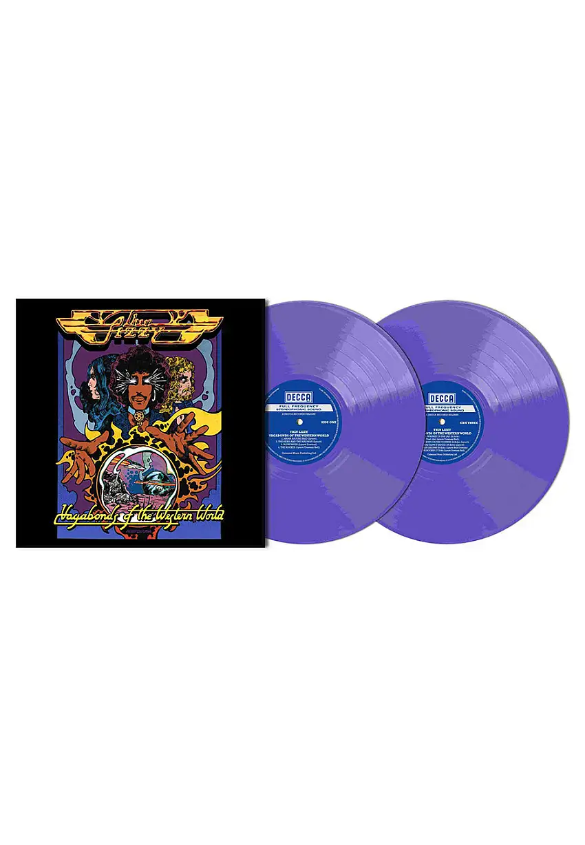 Thin Lizzy - Vagabonds Of The Western World (Ltd. Deluxe Edition) Purple - Colored 2 Vinyl