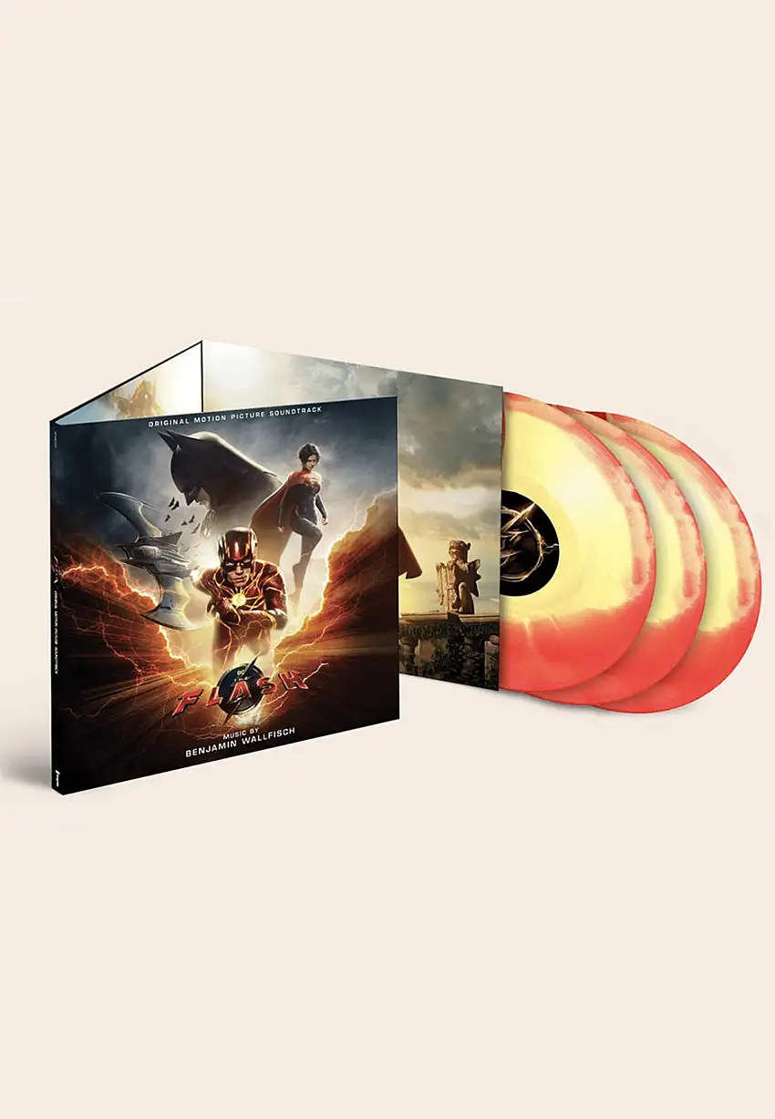 The Flash - The Flash OST (Benjamin Wallfisch) Red/Yellow - Colored 3 Vinyl
