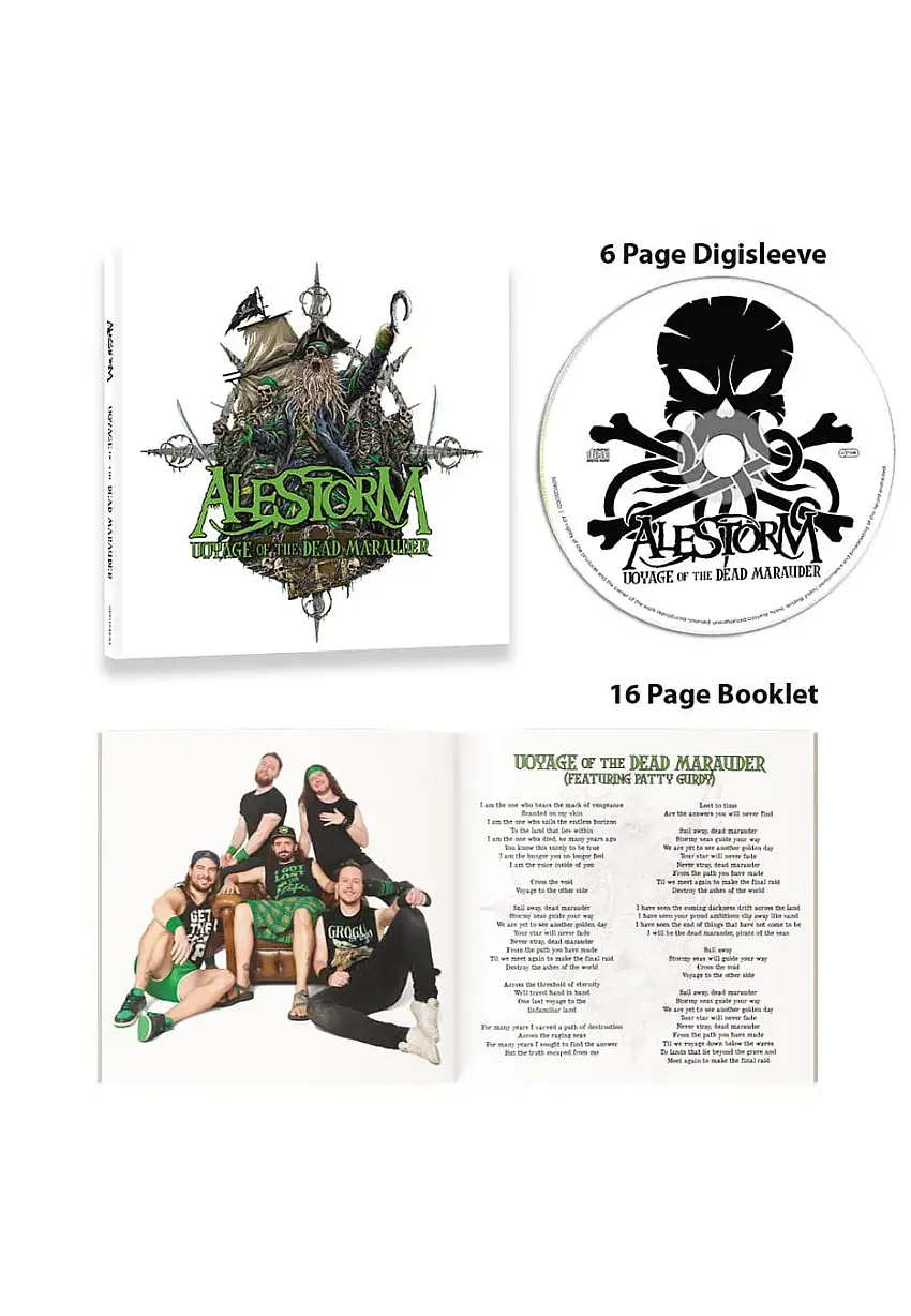 Alestorm - Voyage Of The Dead Marauder - Digipak CD