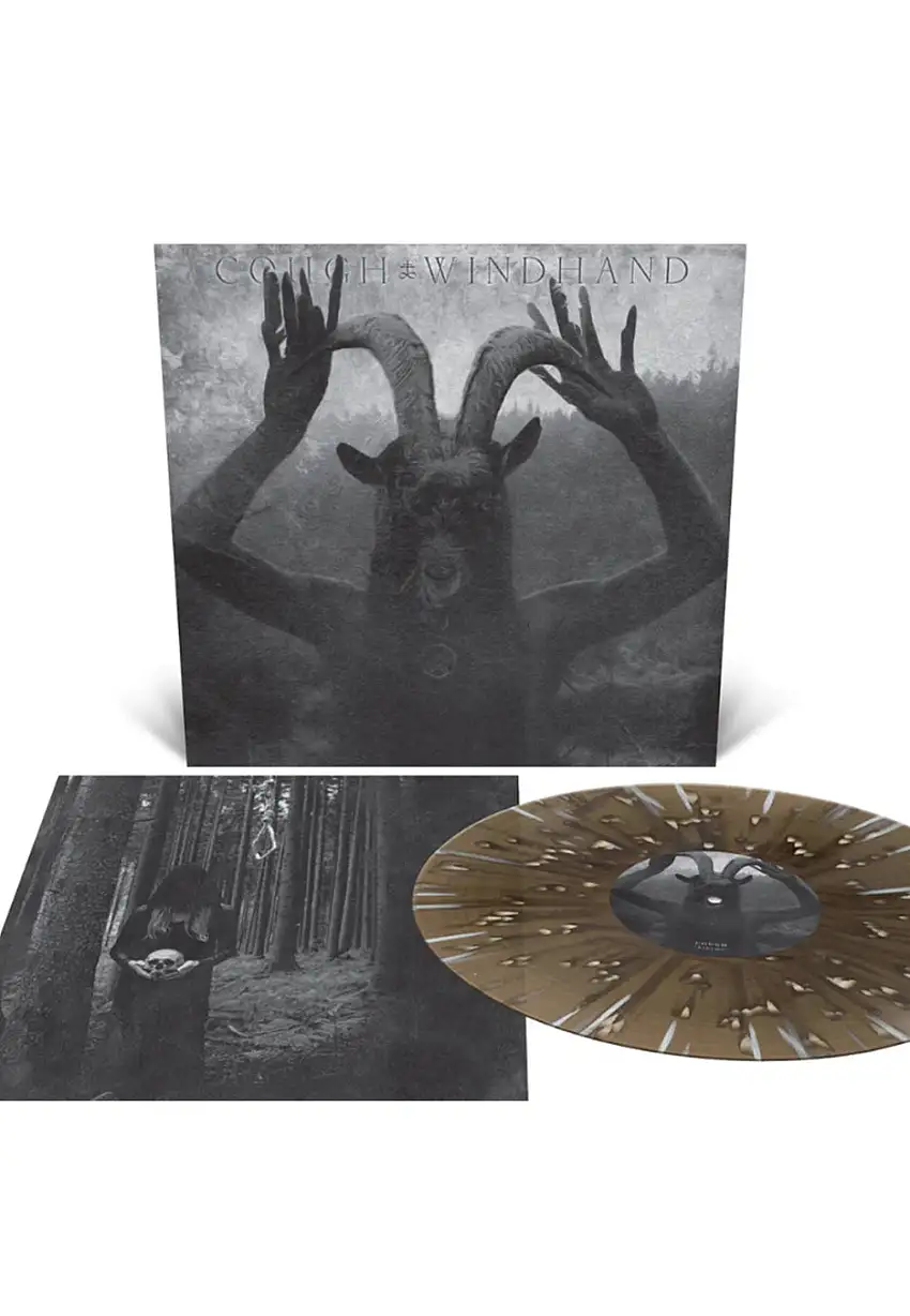 Cough & Windhand - Reflections Of The Negative Ltd. Black Ice w/ White/Grey/Bone - Splattered Vinyl