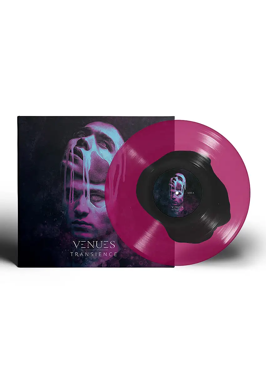 Venues - Transience Ltd. Magenta/Black Yolk - Colored Vinyl