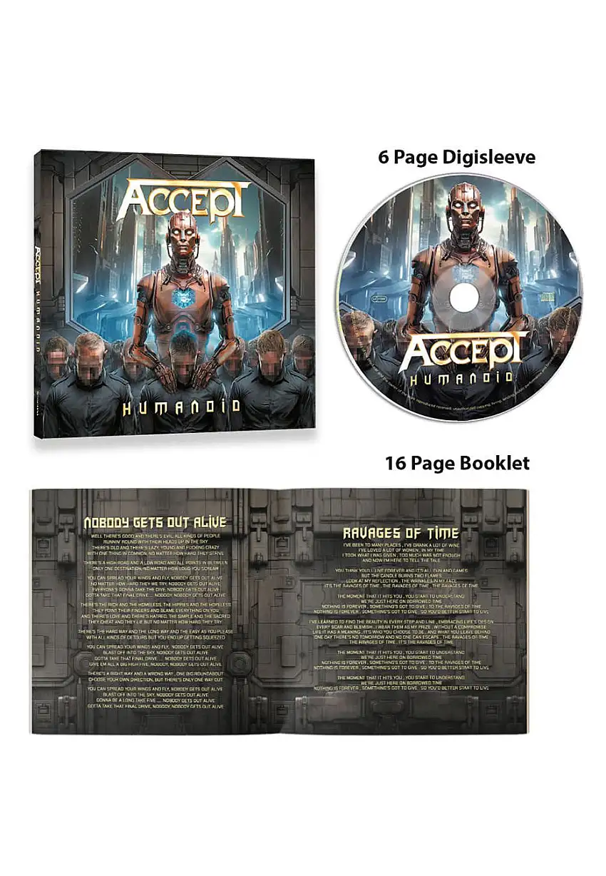 Accept - Humanoid - Digisleeve CD