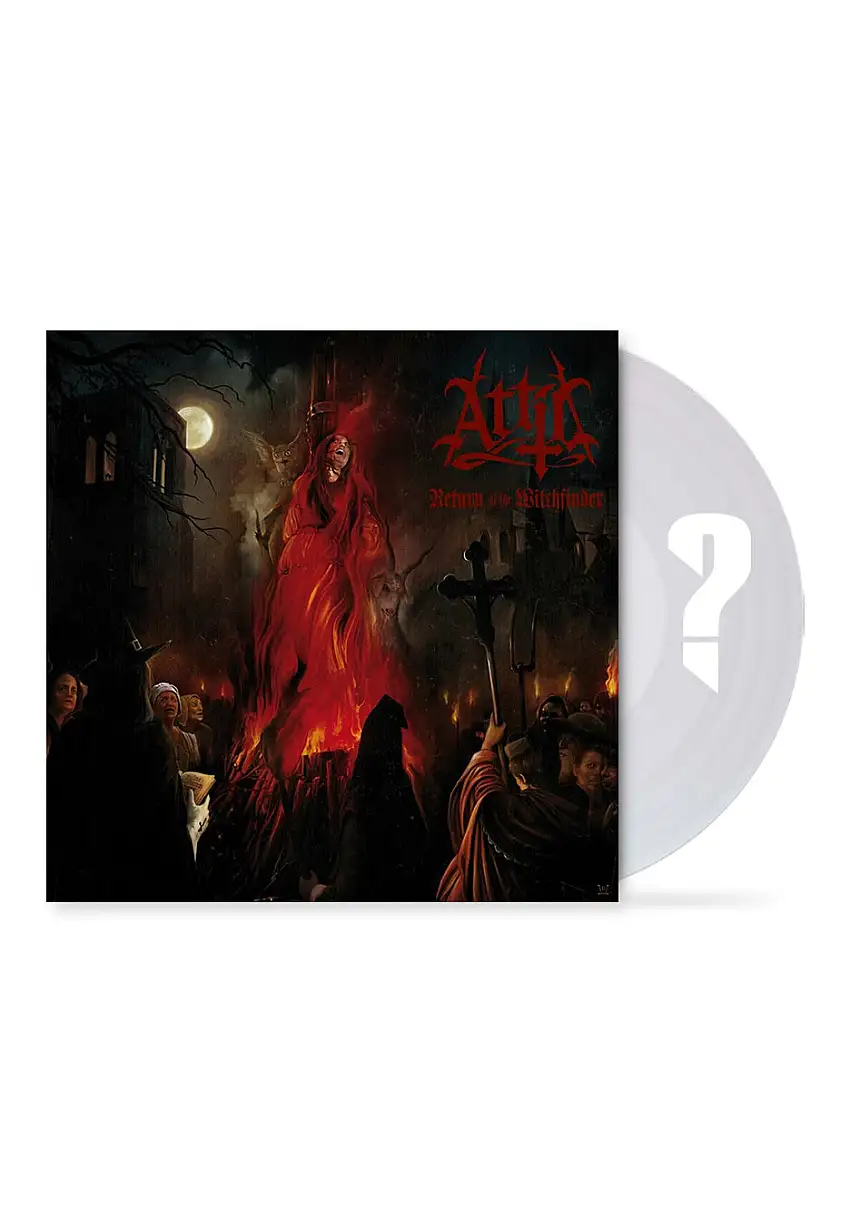 Attic - Return Of The Witchfinder Ltd. Solid Red/Black - Colored Vinyl