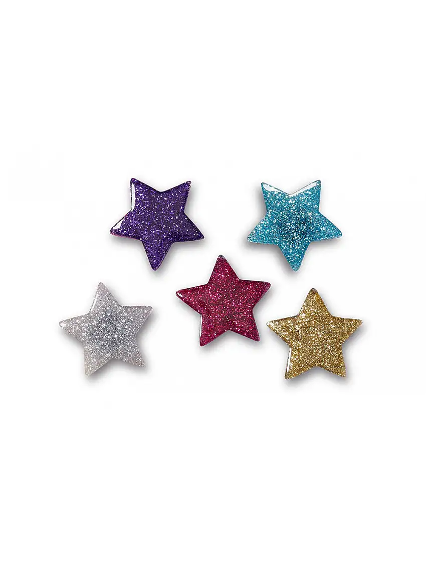 Altri Accessori Crocs Icon Glitter Stars 5 Pack Unisex - Multicolore