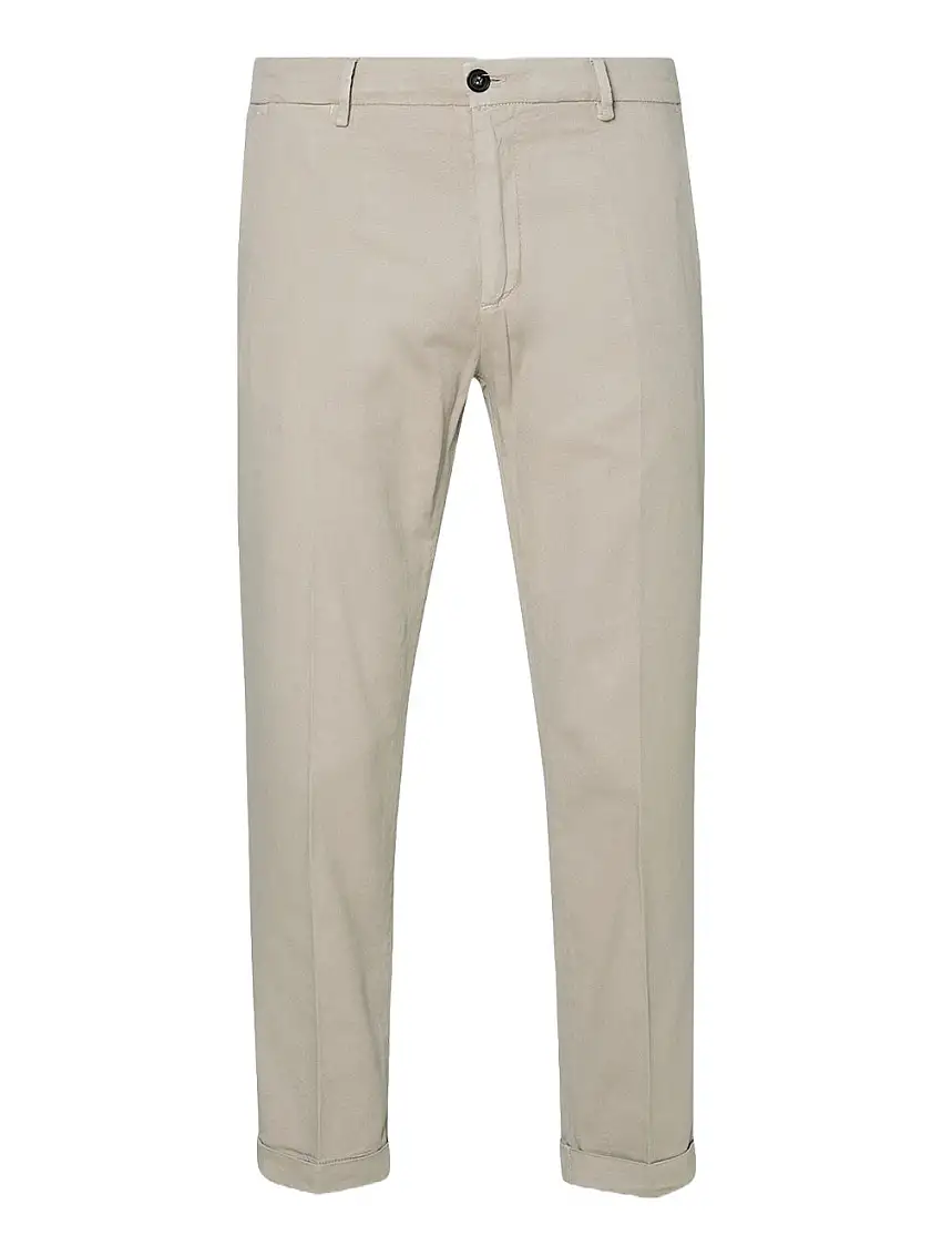 Pantalone Chino Liu Jo Regular Capriwasharm da Uomo - Beige