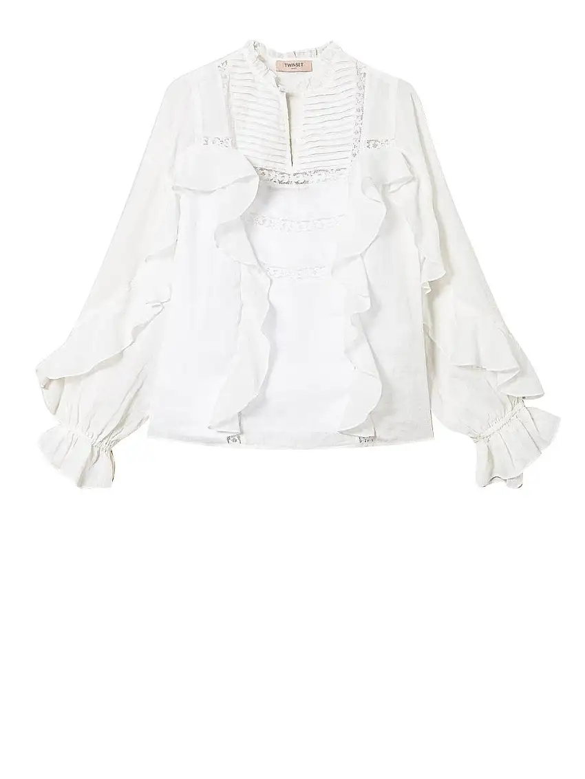 Blusa Twin Set da Donna - Bianco