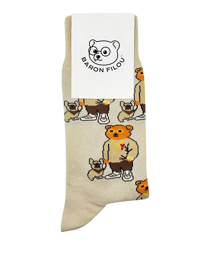 Calzini Baron Filou da Uomo - Beige
