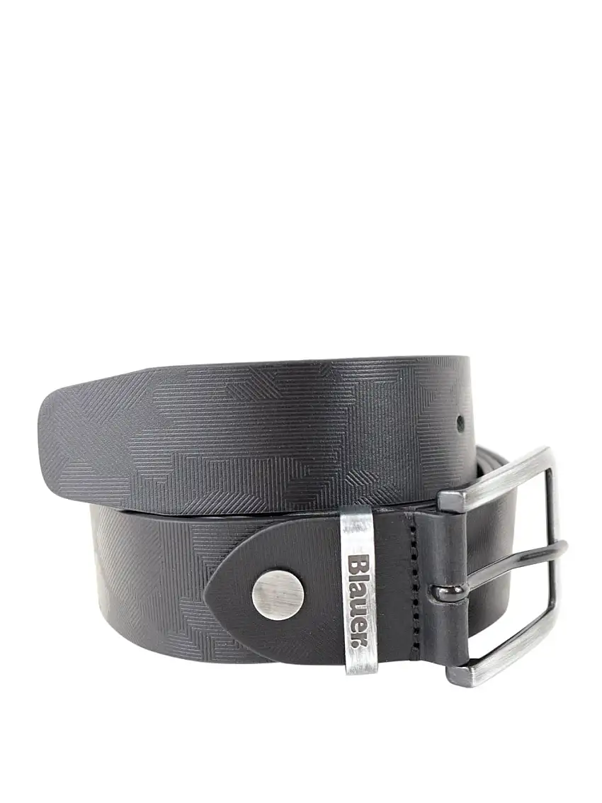 Cintura Blauer da Uomo - Nero
