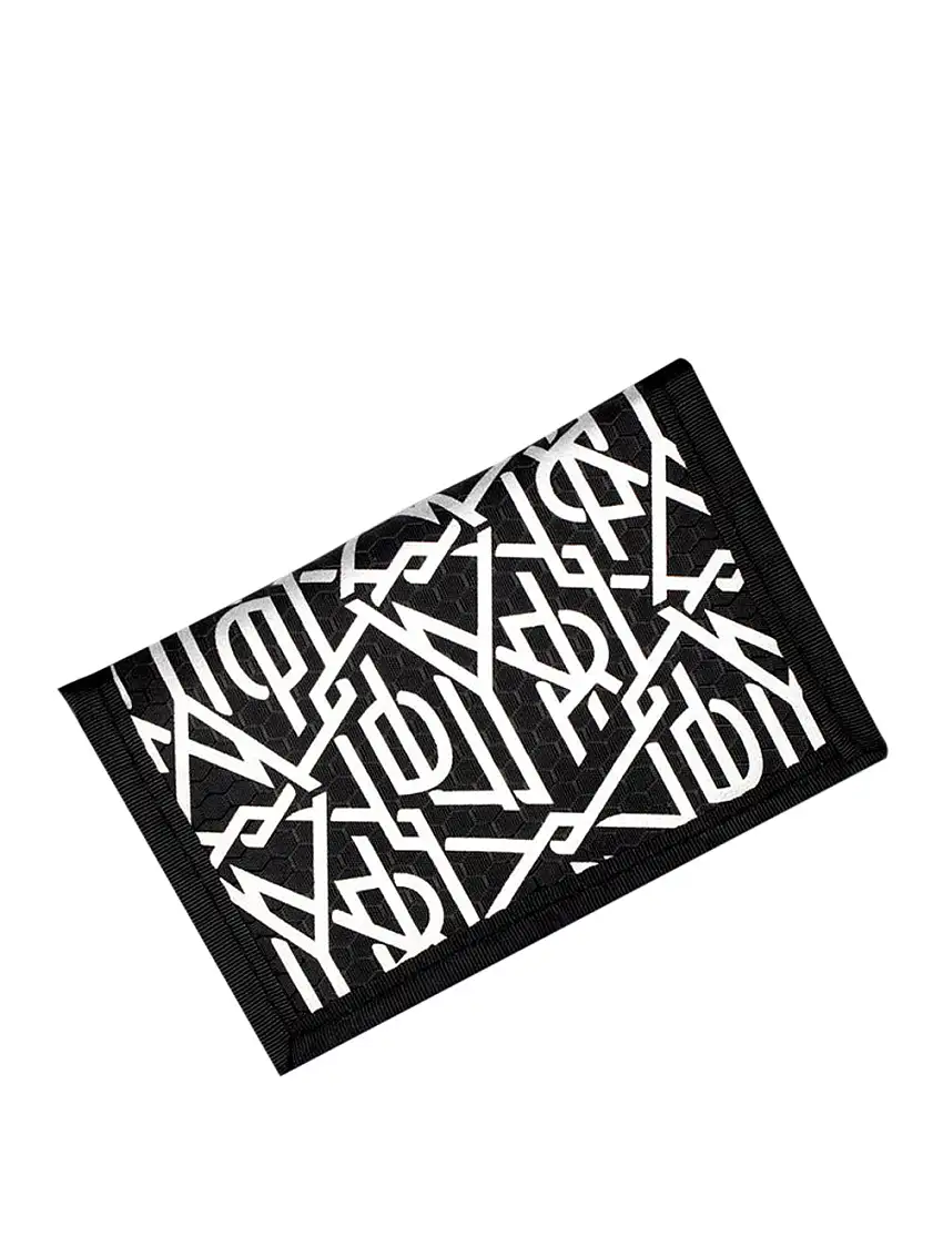 Portafoglio Dolly Noire Reflective Monogram da Uomo - Nero