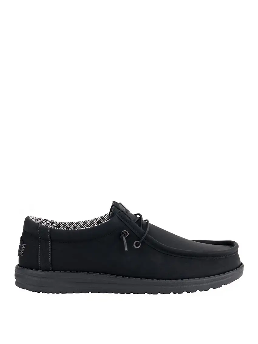 Mocassini Hey Dude Wally Classic da Uomo - Nero