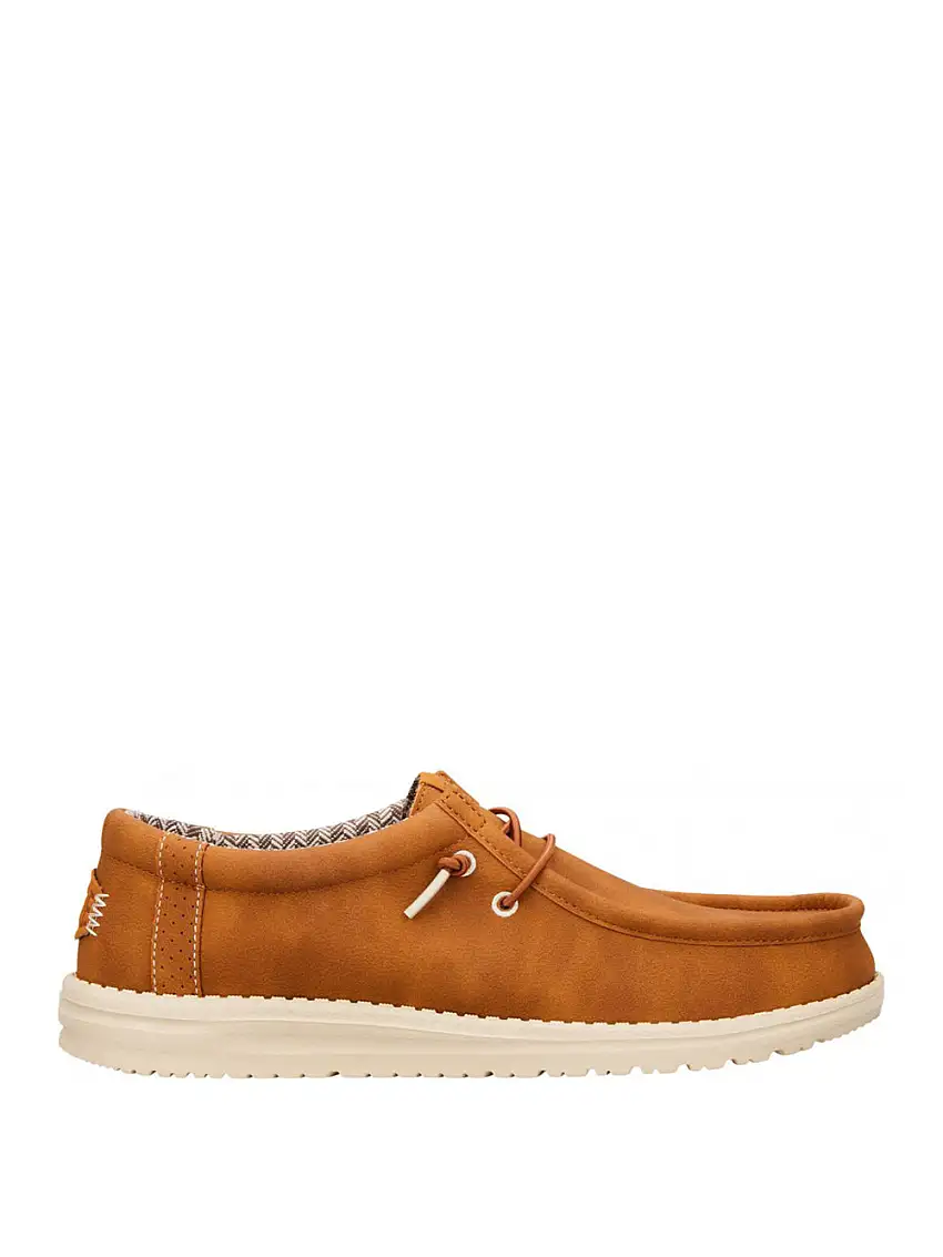 Mocassini Hey Dude Wally Classic da Uomo - Marrone