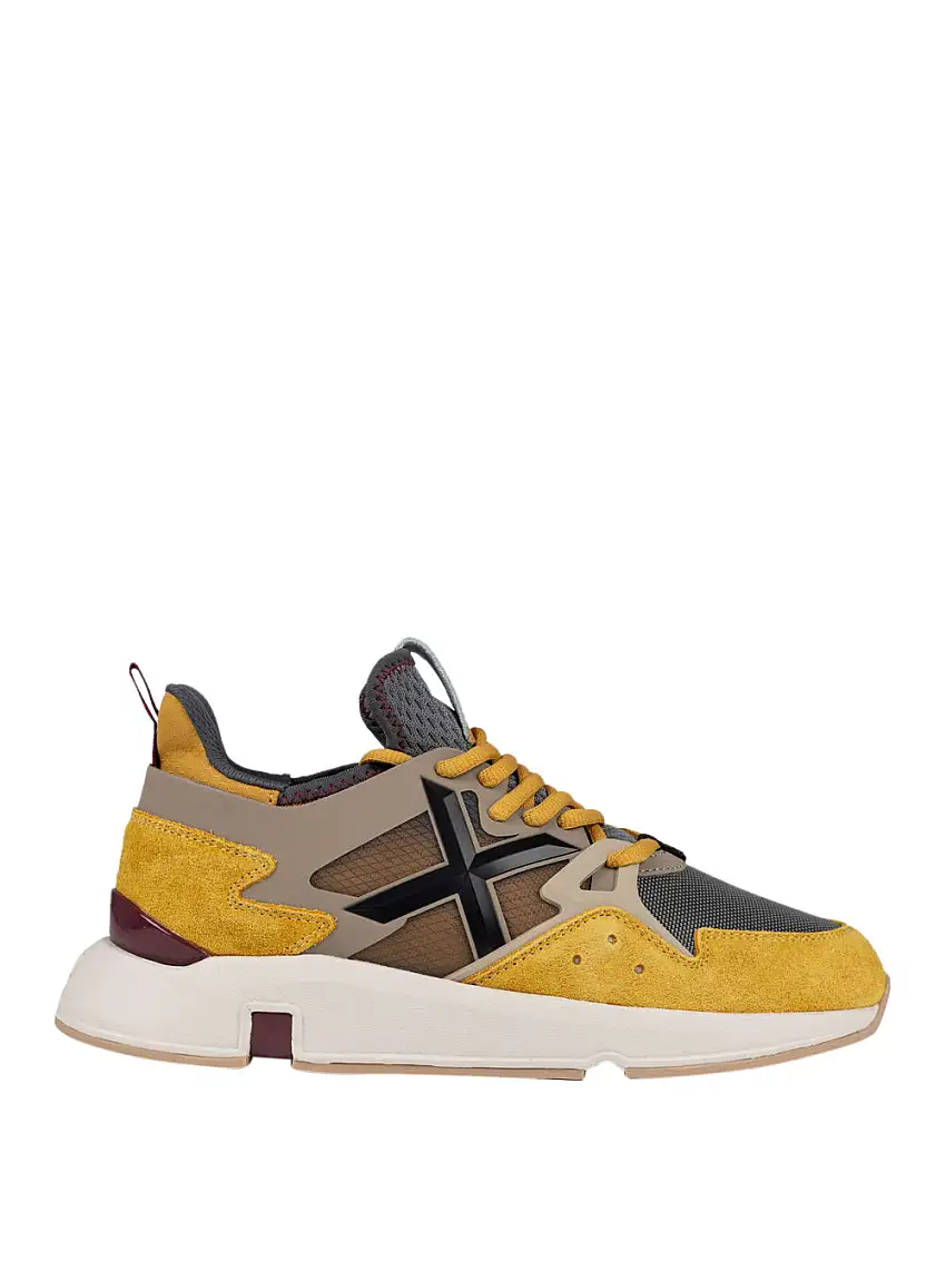 Sneakers Munich Clik da Uomo - Giallo