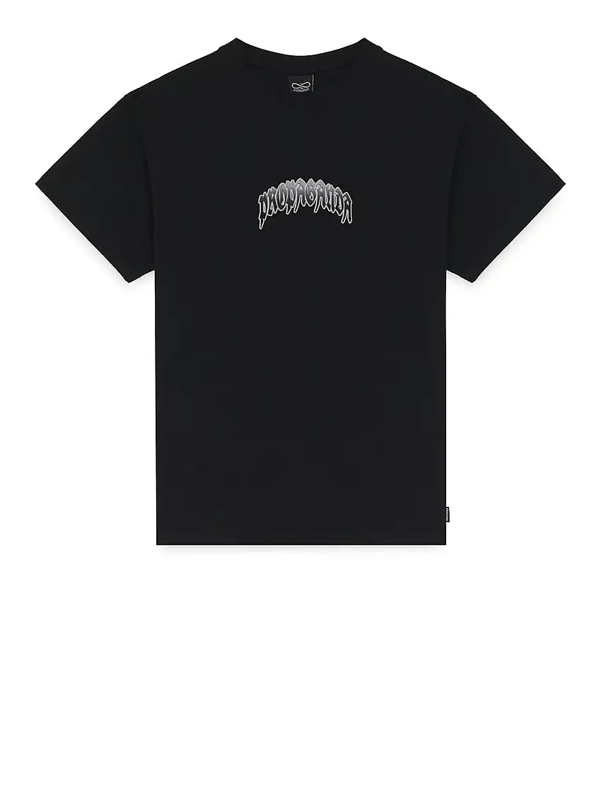 T-shirt Propaganda Touch da Uomo - Nero