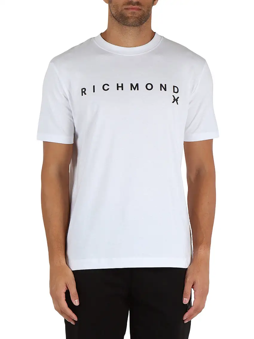 T-shirt Richmond Olbeli da Uomo - Bianco