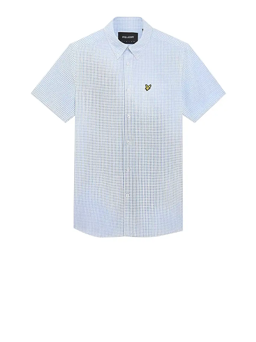 Camicia Casual Lyle & Scott da Uomo - Celeste