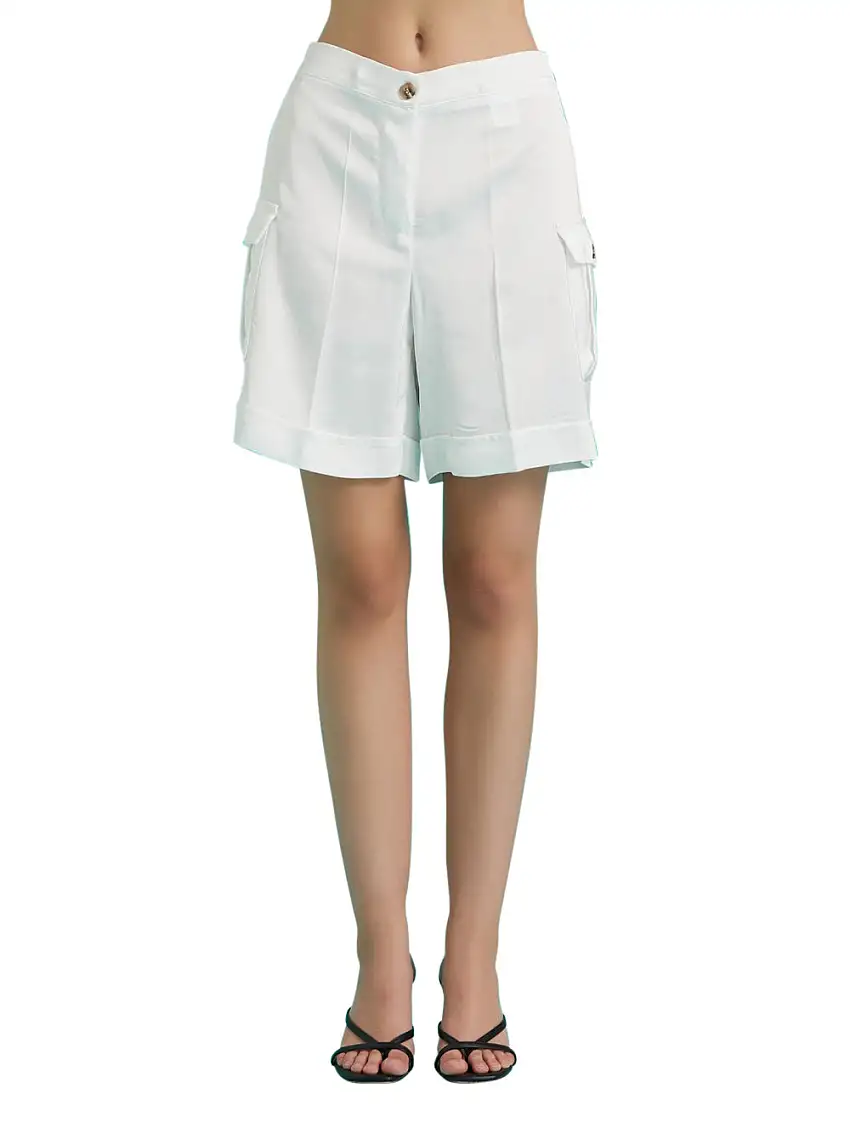 Bermuda Casual Take Two da Donna - Bianco