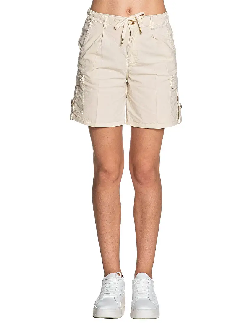 Shorts Yes Zee da Donna - Beige