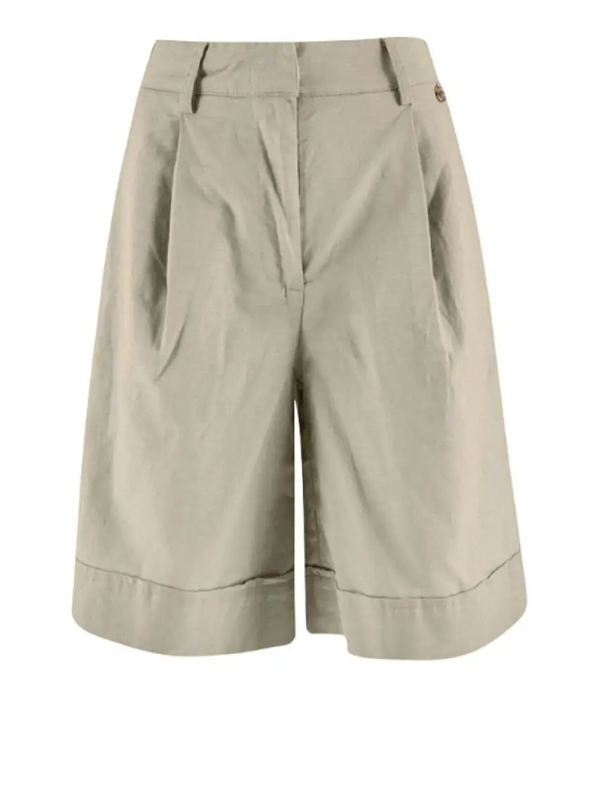 Shorts Sportivi Yes Zee da Donna - Beige