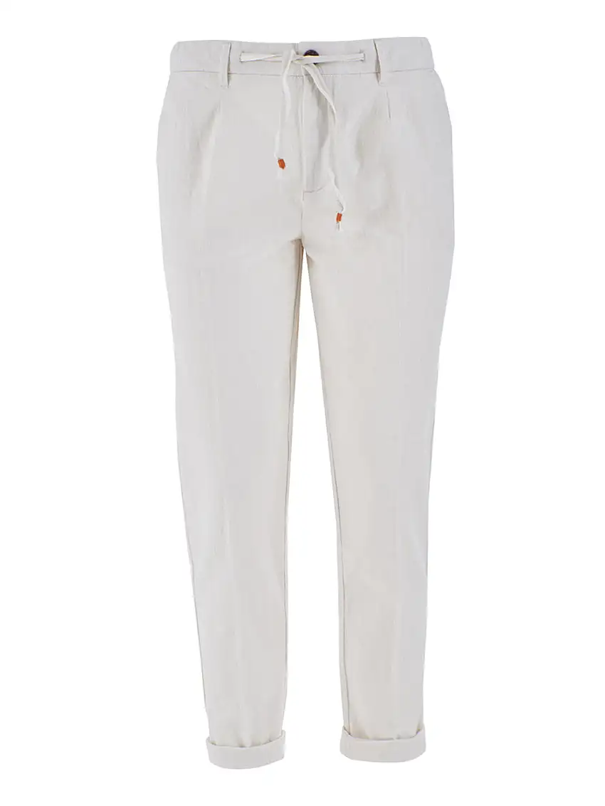 Pantalone Chino Yes Zee da Uomo - Avorio