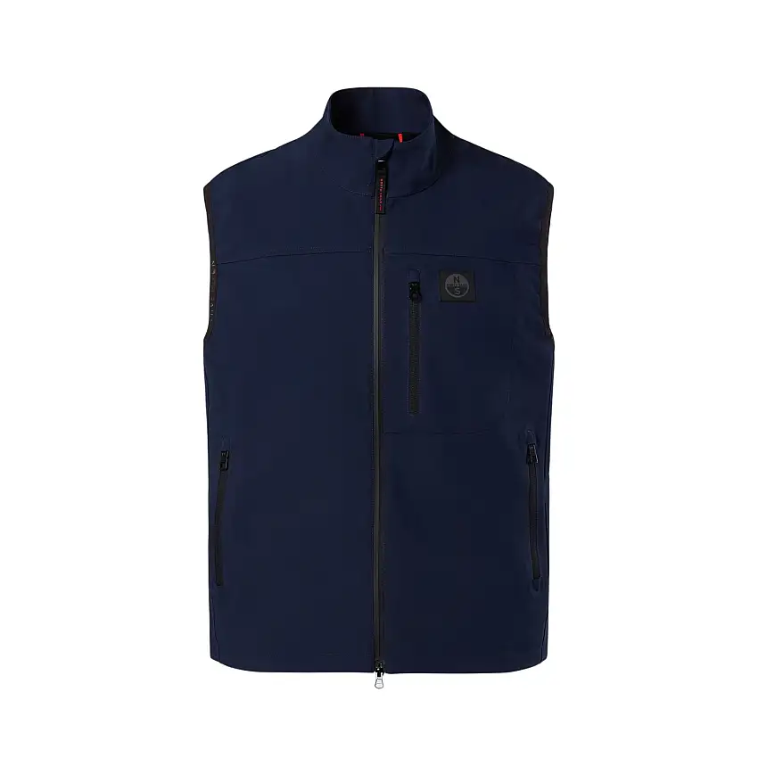 North Sails Gilet Smanicato Zip IFURU Vest tecnico outdoor antivento Tech 603035